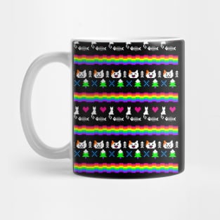 rainbow cat Mug